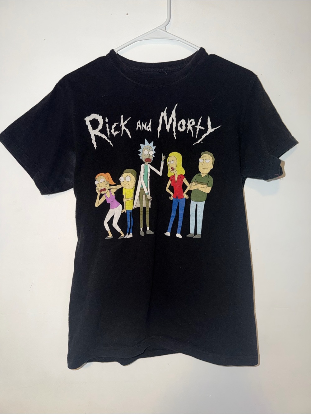 Rick and Morty Black Graphic Tee